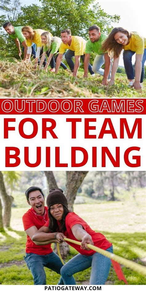 outdoor team building games|Top 36 Outdoor Team Activities for Effective Team Building in 2024.